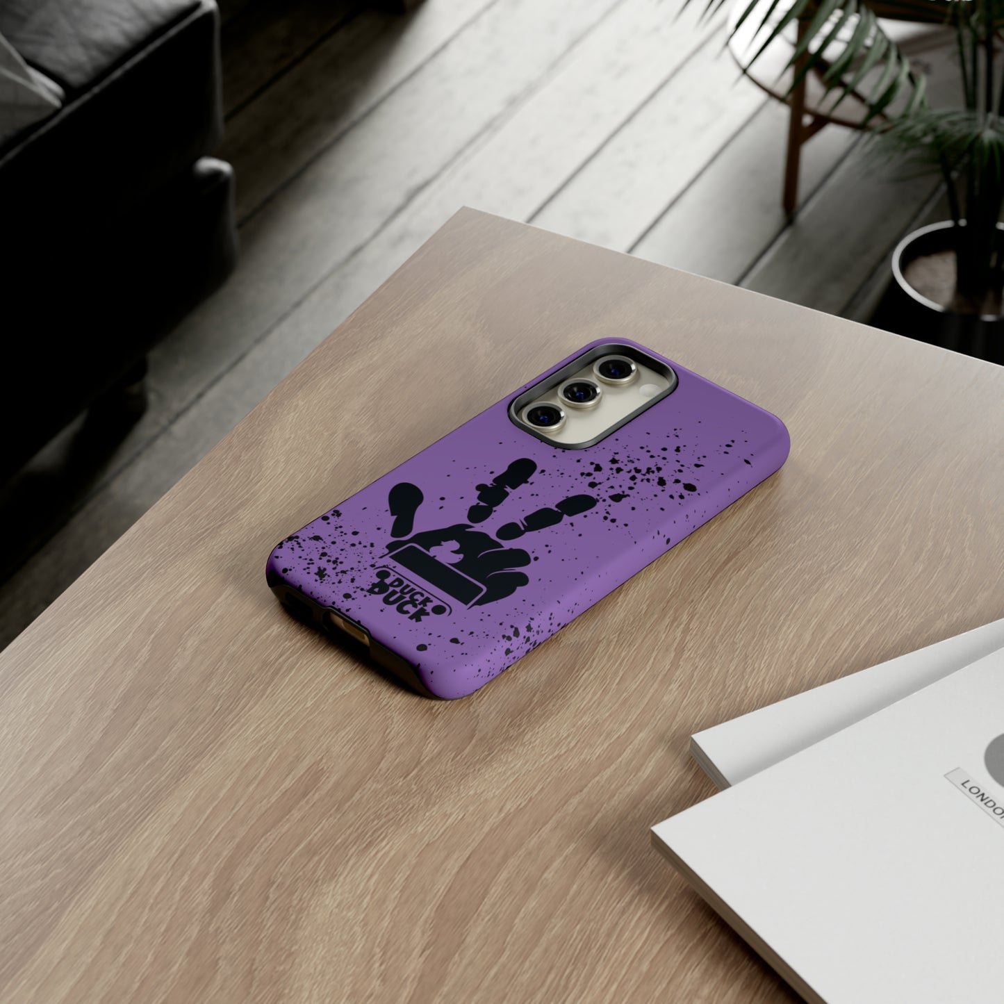 Duck Duck Purple Tough Cases