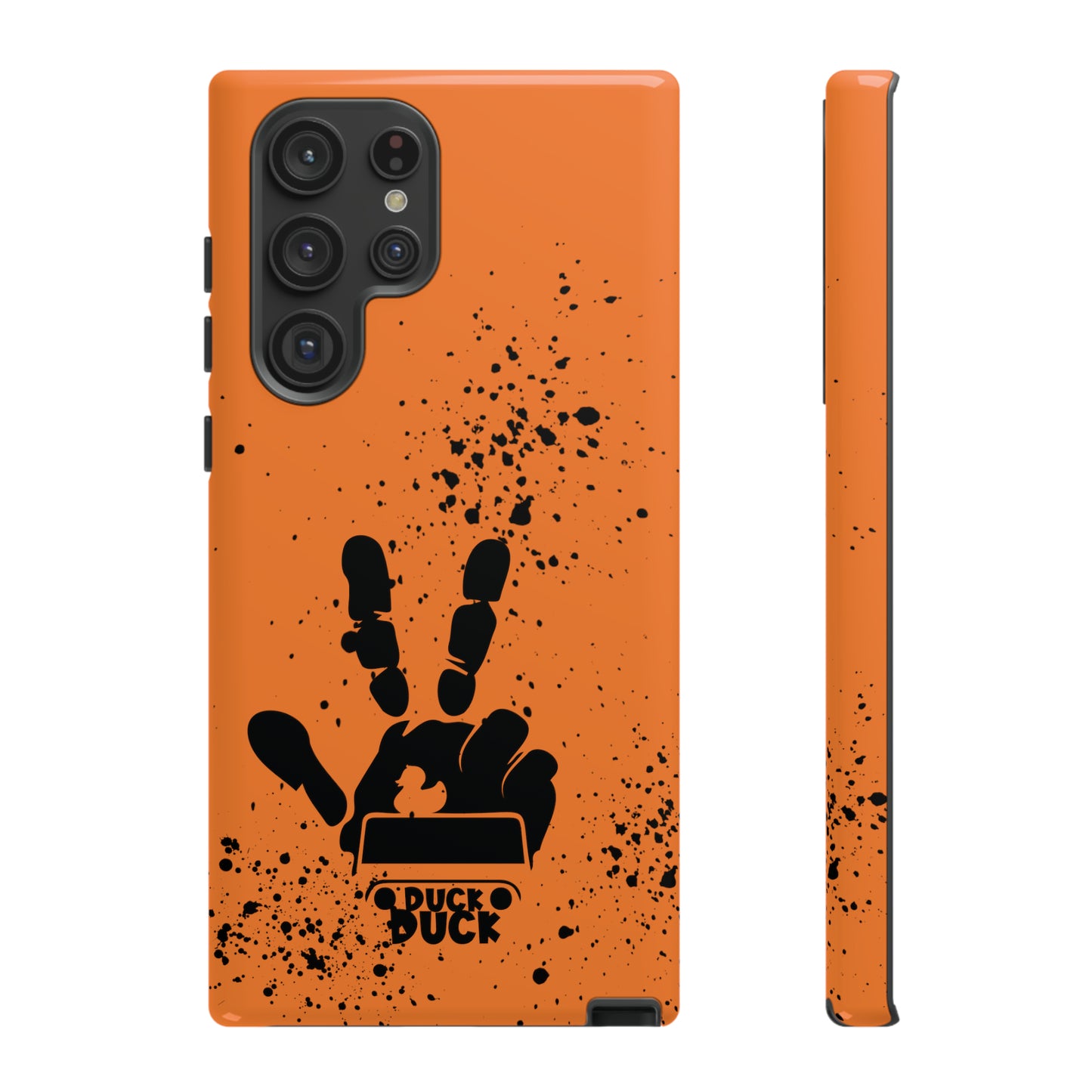 Duck Duck Orange Protective Phone Case for IPhone, Samsung and Google Phones