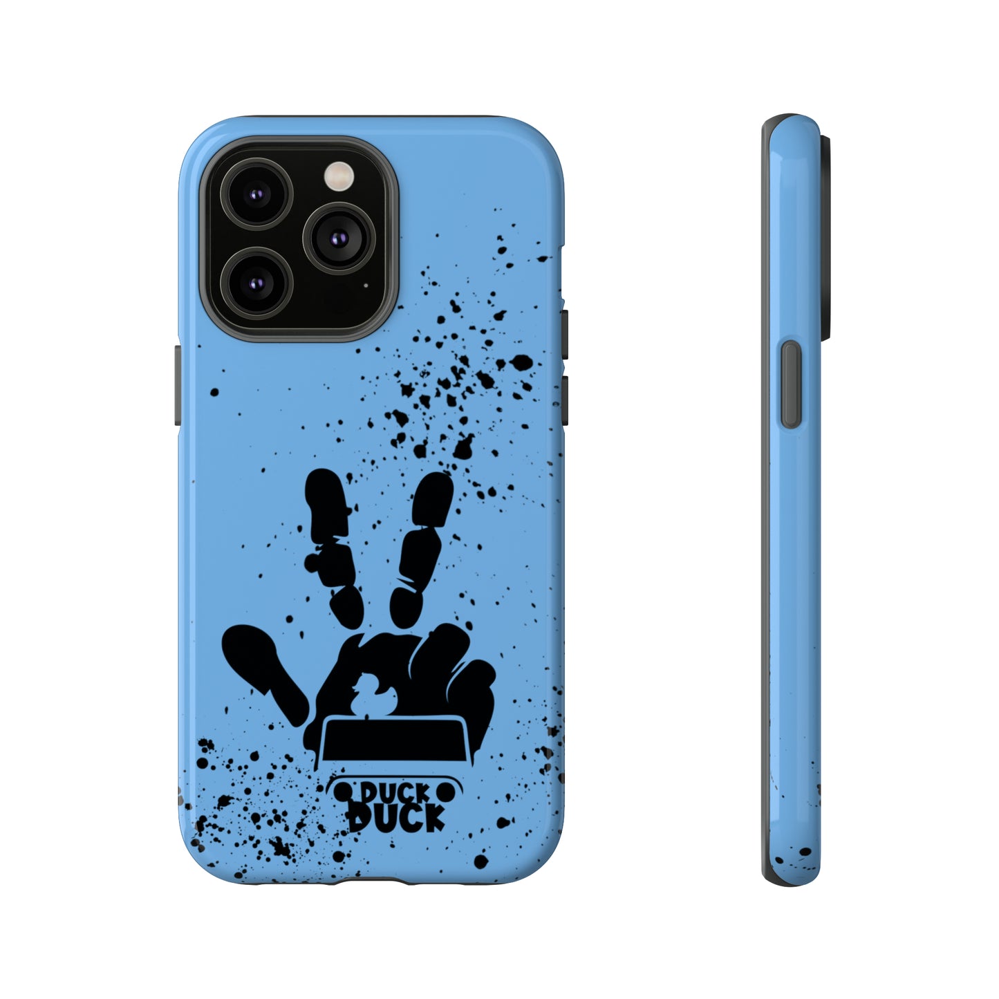 Duck Duck Blue Protective Phone Case for IPhone, Samsung and Google Phones