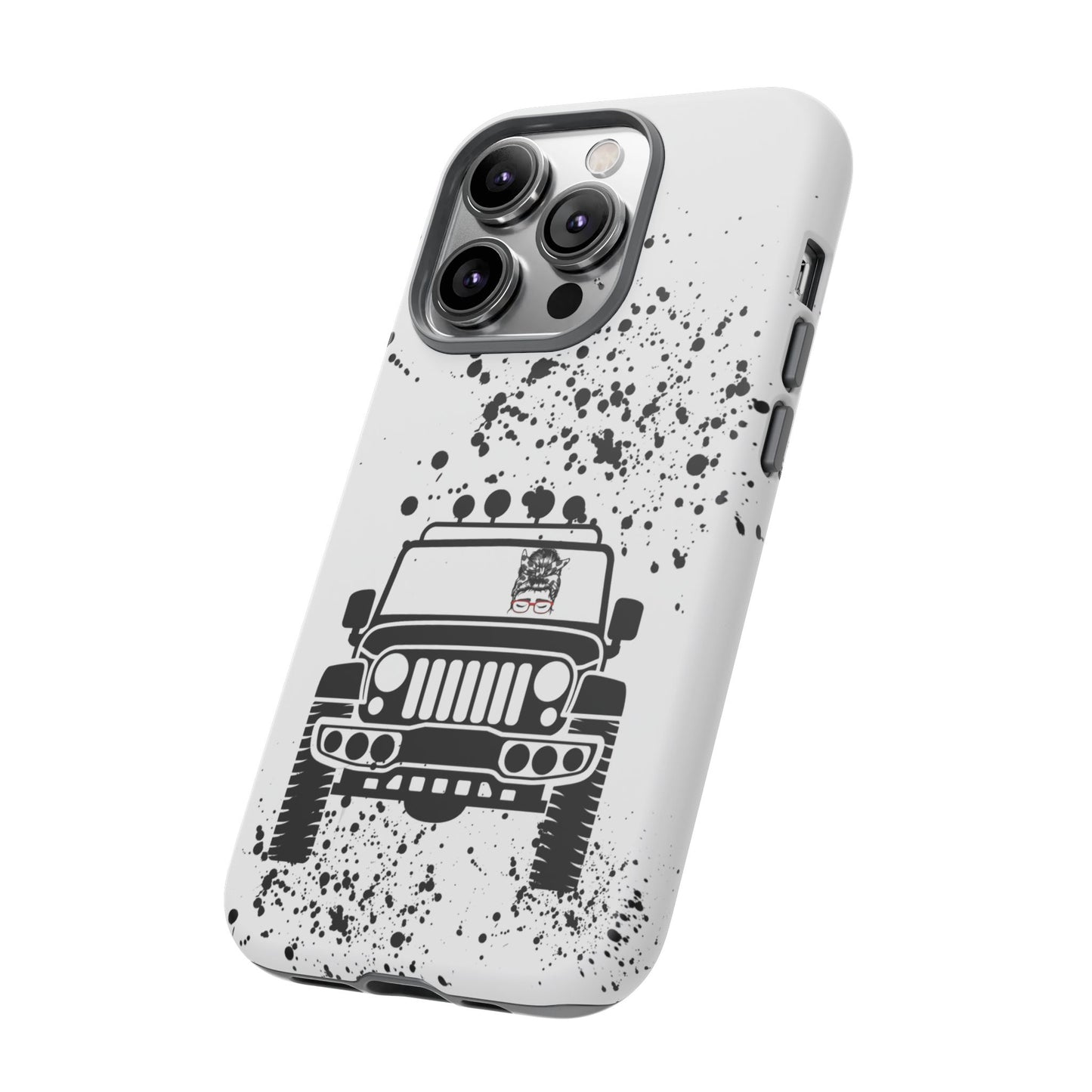 Off Road Girl with Glasses Tough Cases