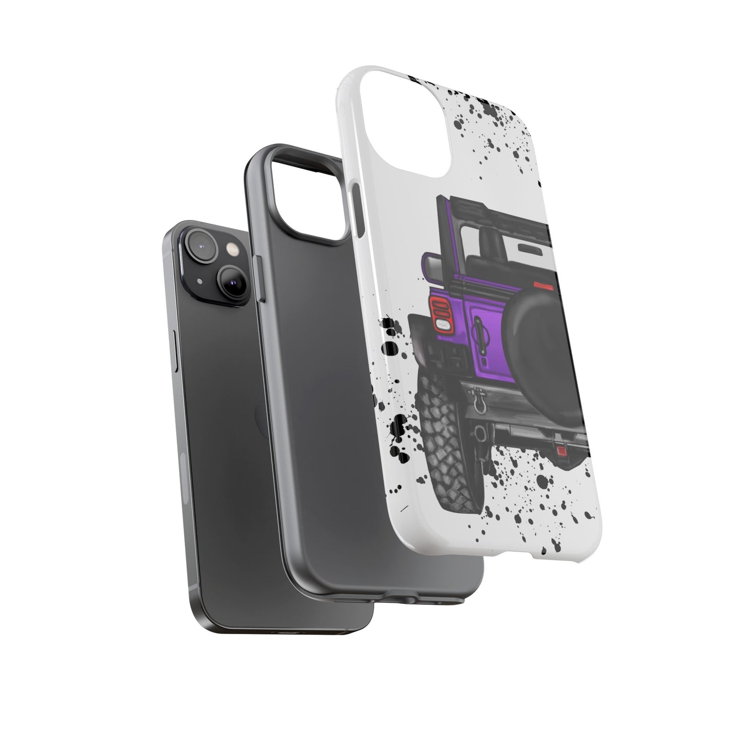 Off Road Life Purple Protective Case for Iphone, Google and Samsung