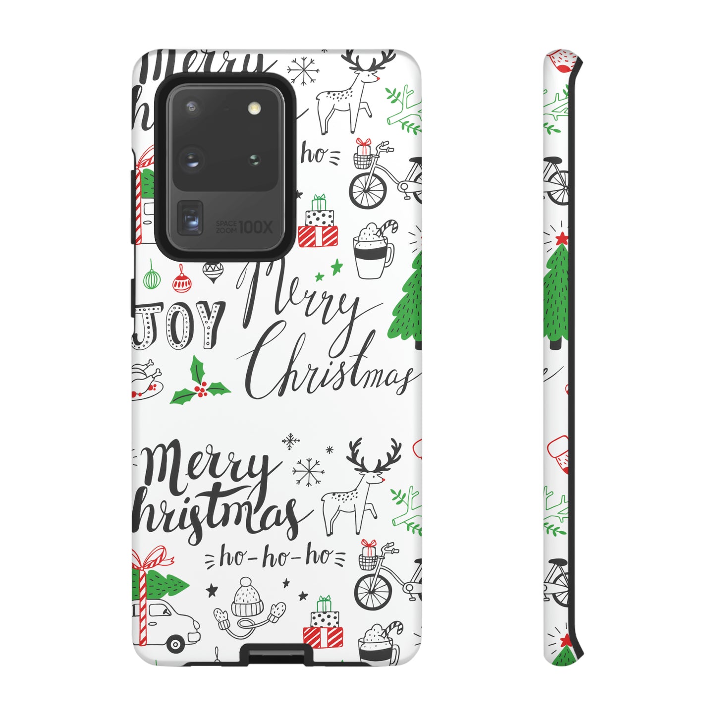 Merry Christmas Protective Phone Case for Iphone, Samsung and Google Phones