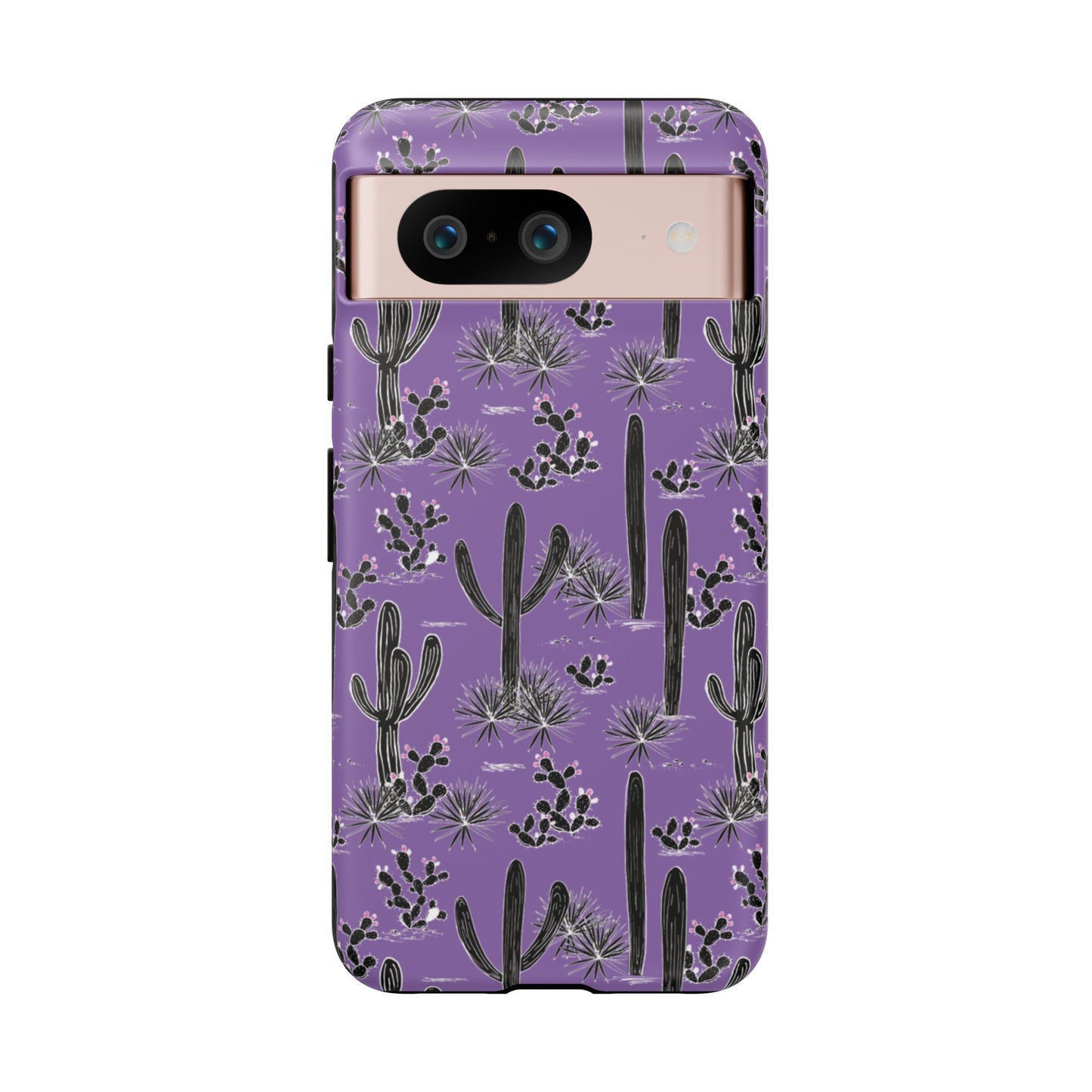Purple Cactus Love Phone Case