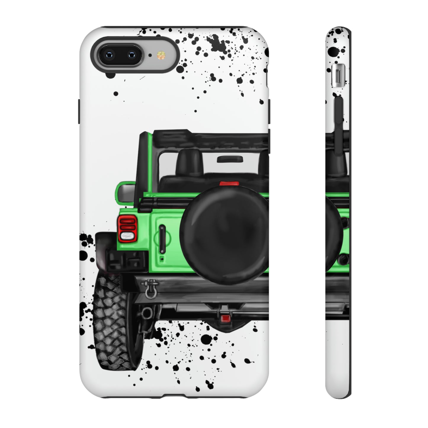 Off Road Life Green Protective Case for Iphone, Google and Samsung