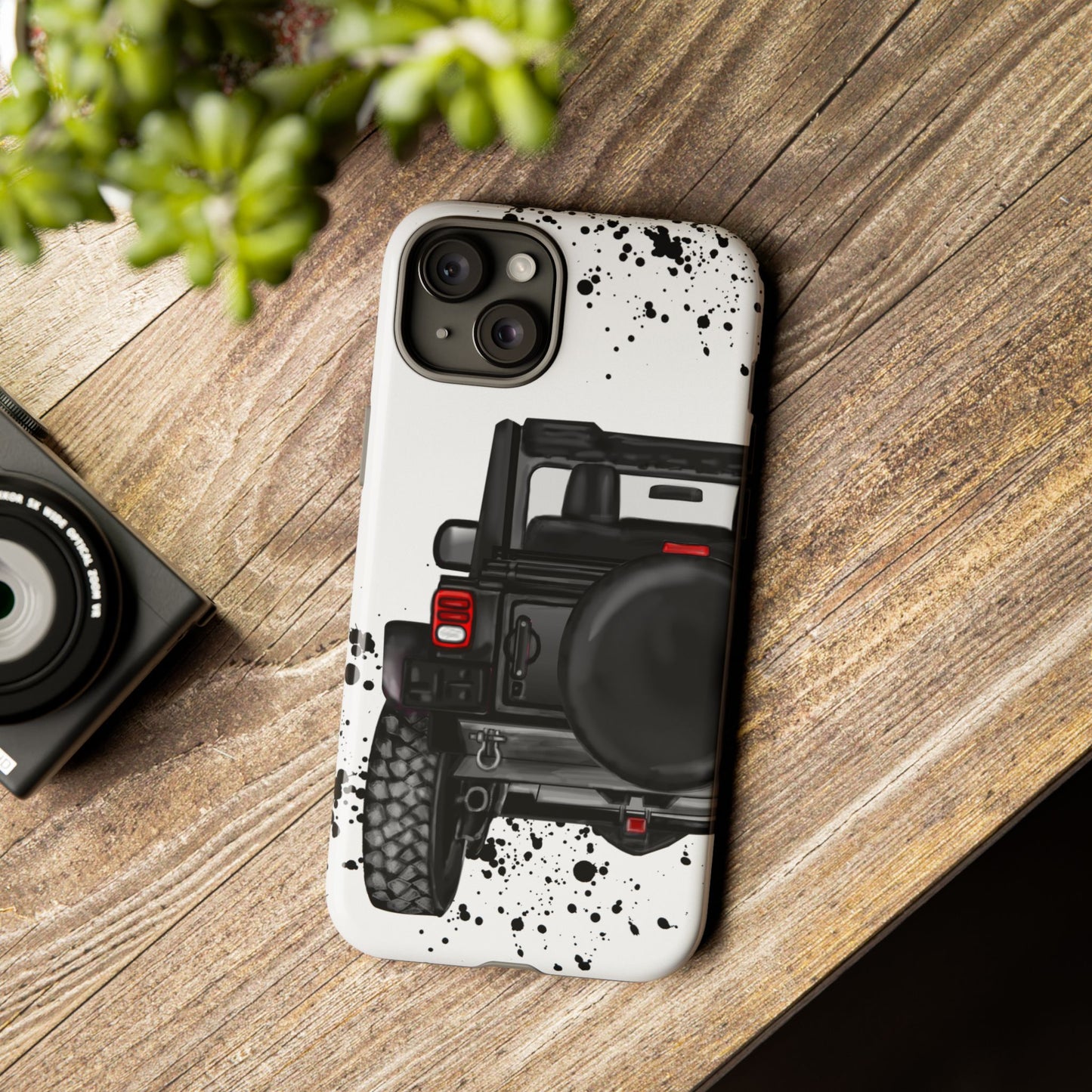 Off Road Life Black Protective Case for Iphone, Google and Samsung