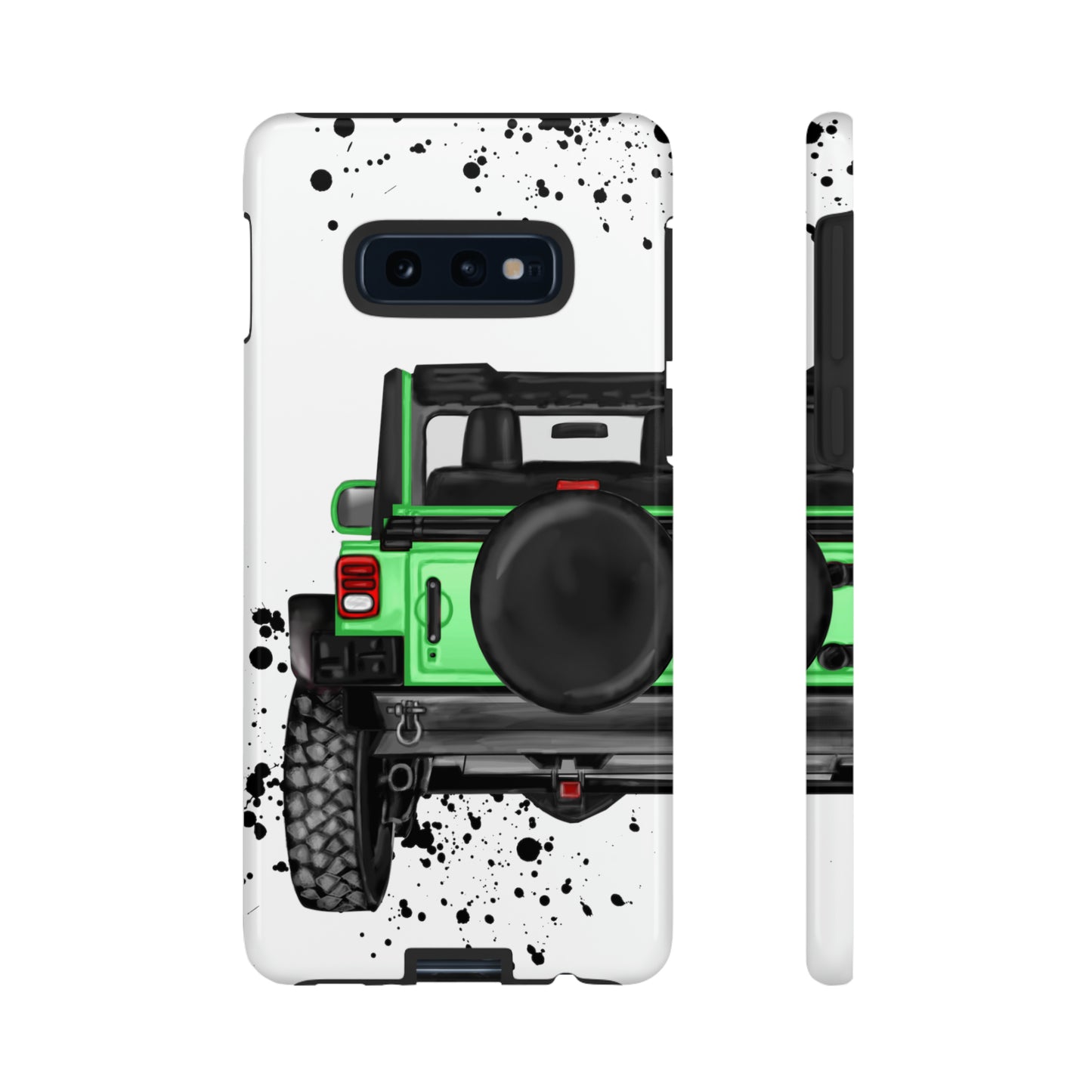 Off Road Life Green Protective Case for Iphone, Google and Samsung