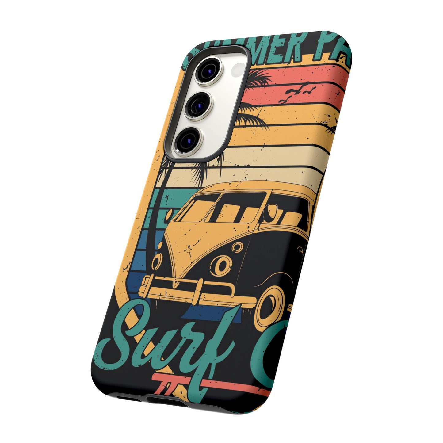 Retro Van Surf Summer Protective Phone Case
