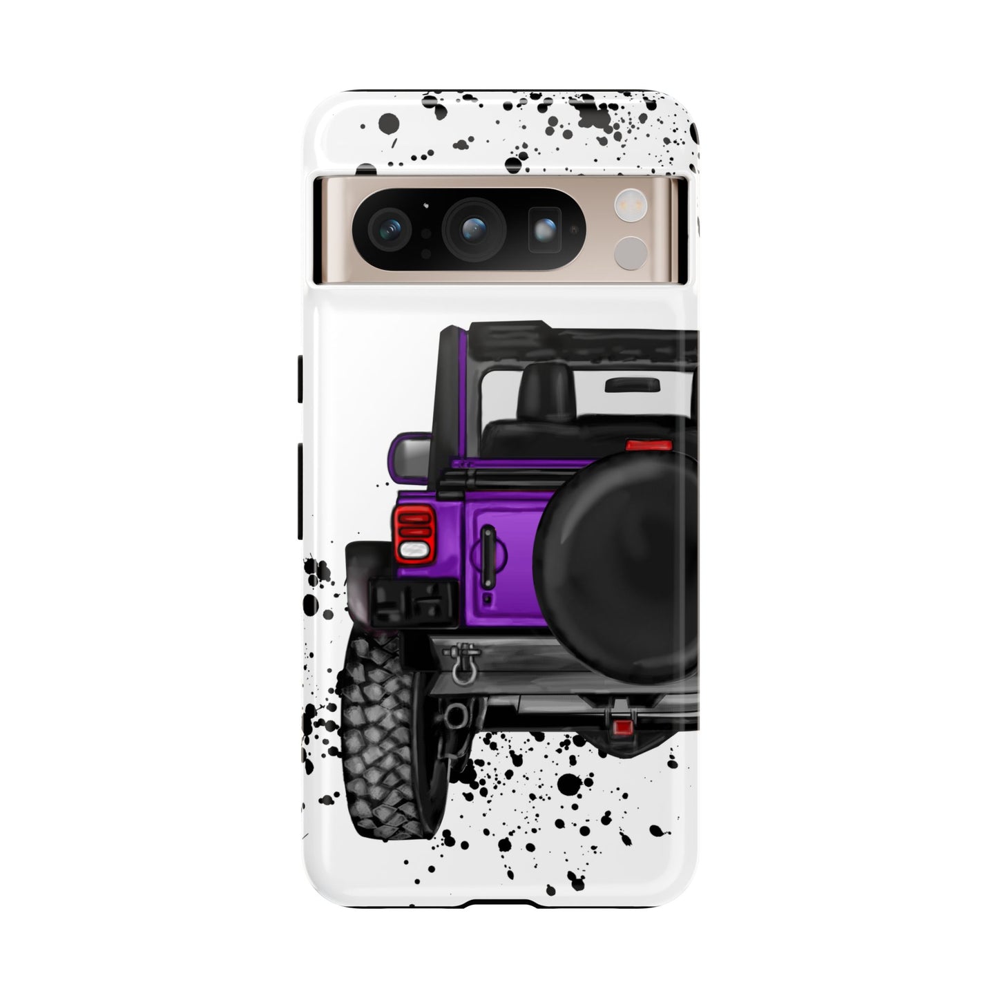 Off Road Life Purple Protective Case for Iphone, Google and Samsung