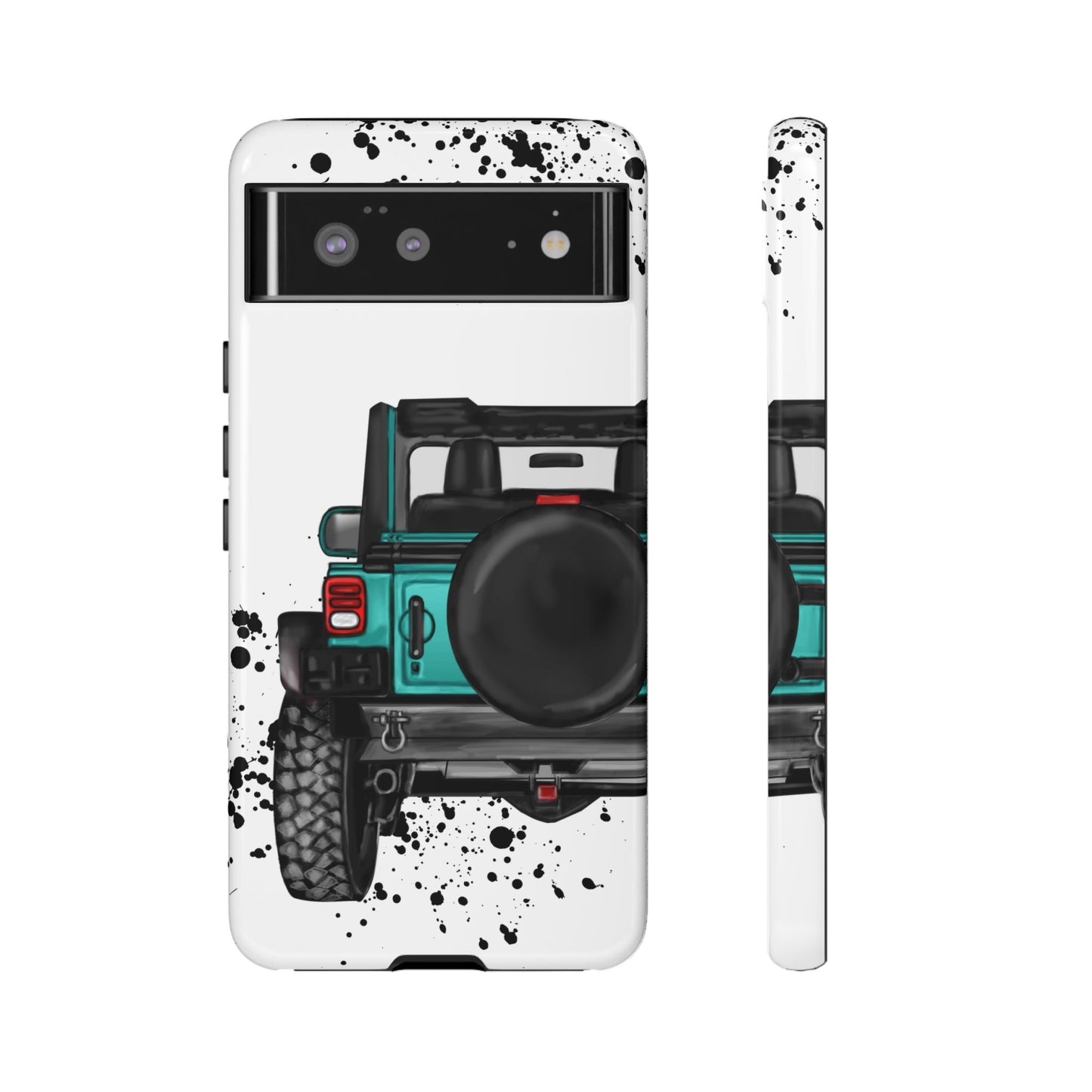Off Road Life Turquoise Protective Case for Iphone, Google and Samsung