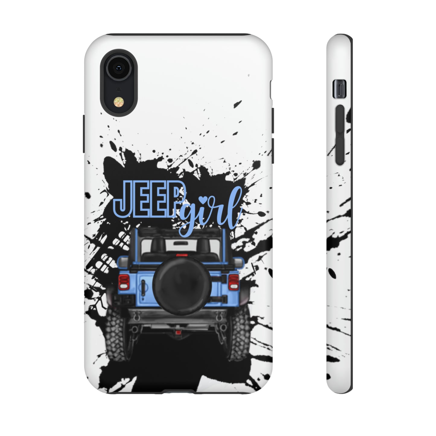 Off Road Girl Blue Tough Cases