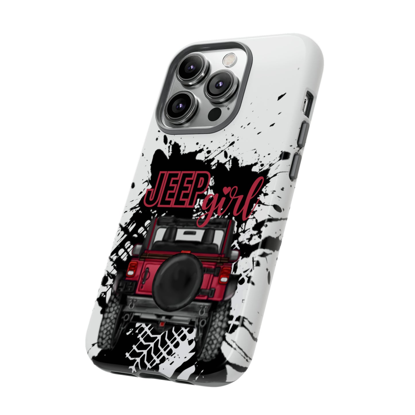 Off Road Girl Red Tough Cases