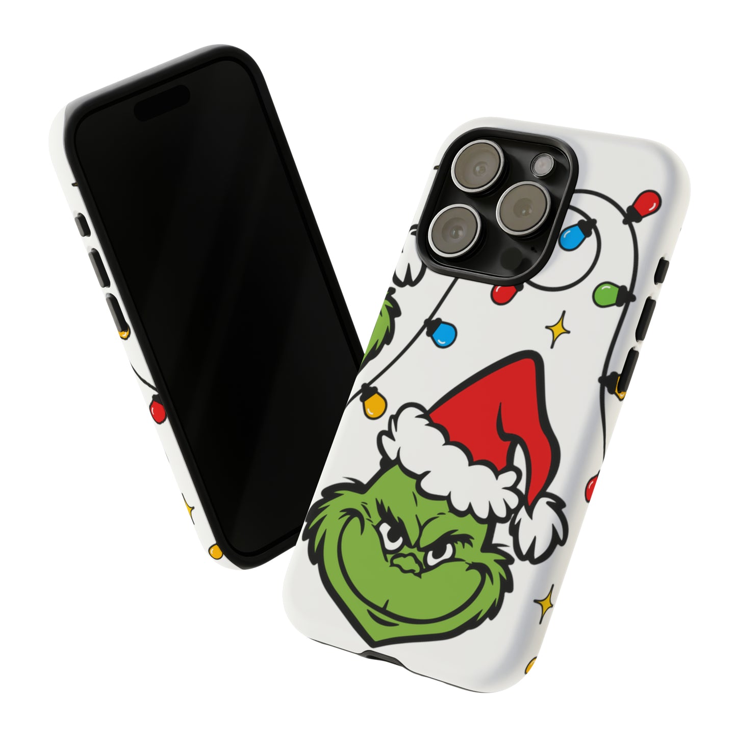 Grinchmas Lights Protective Case for IPhone, Samsung and Google Phones