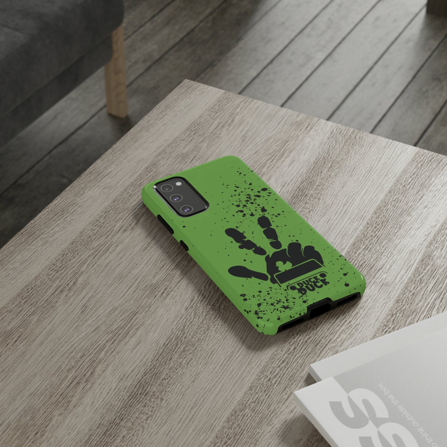 Duck Duck Green Protective Phone Case for IPhone, Samsung and Google Phones