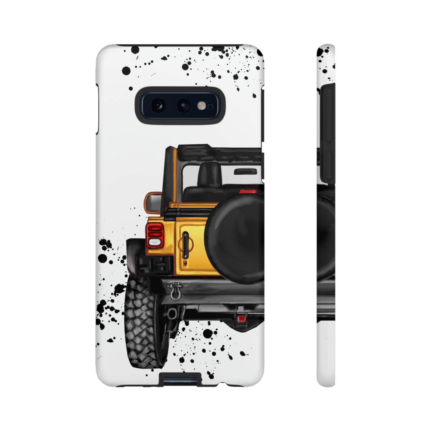 Off Road Life Yellow Protective Case for Iphone, Google and Samsung