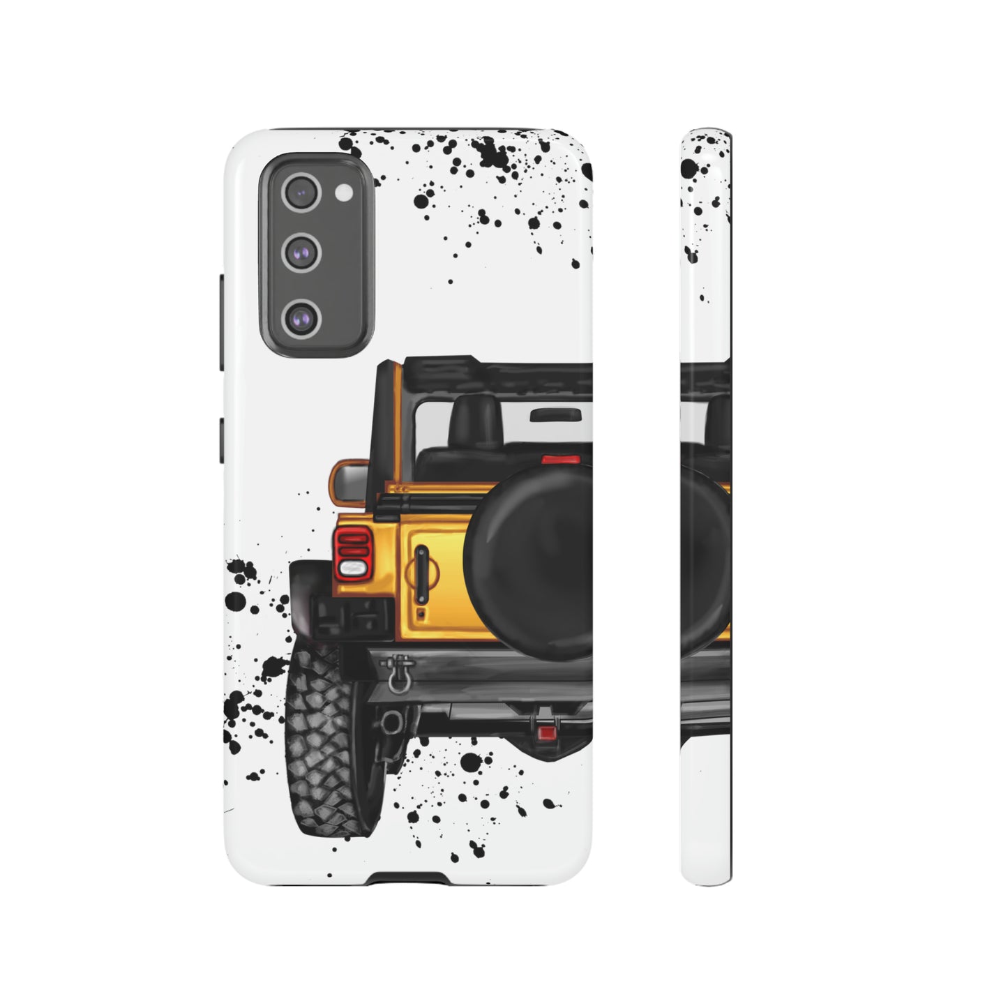 Off Road Life Yellow Protective Case for Iphone, Google and Samsung