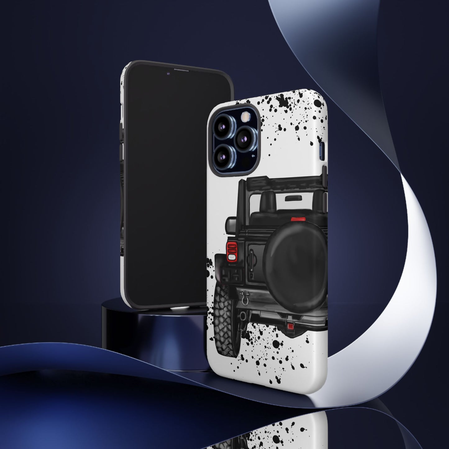 Off Road Life Black Protective Case for Iphone, Google and Samsung