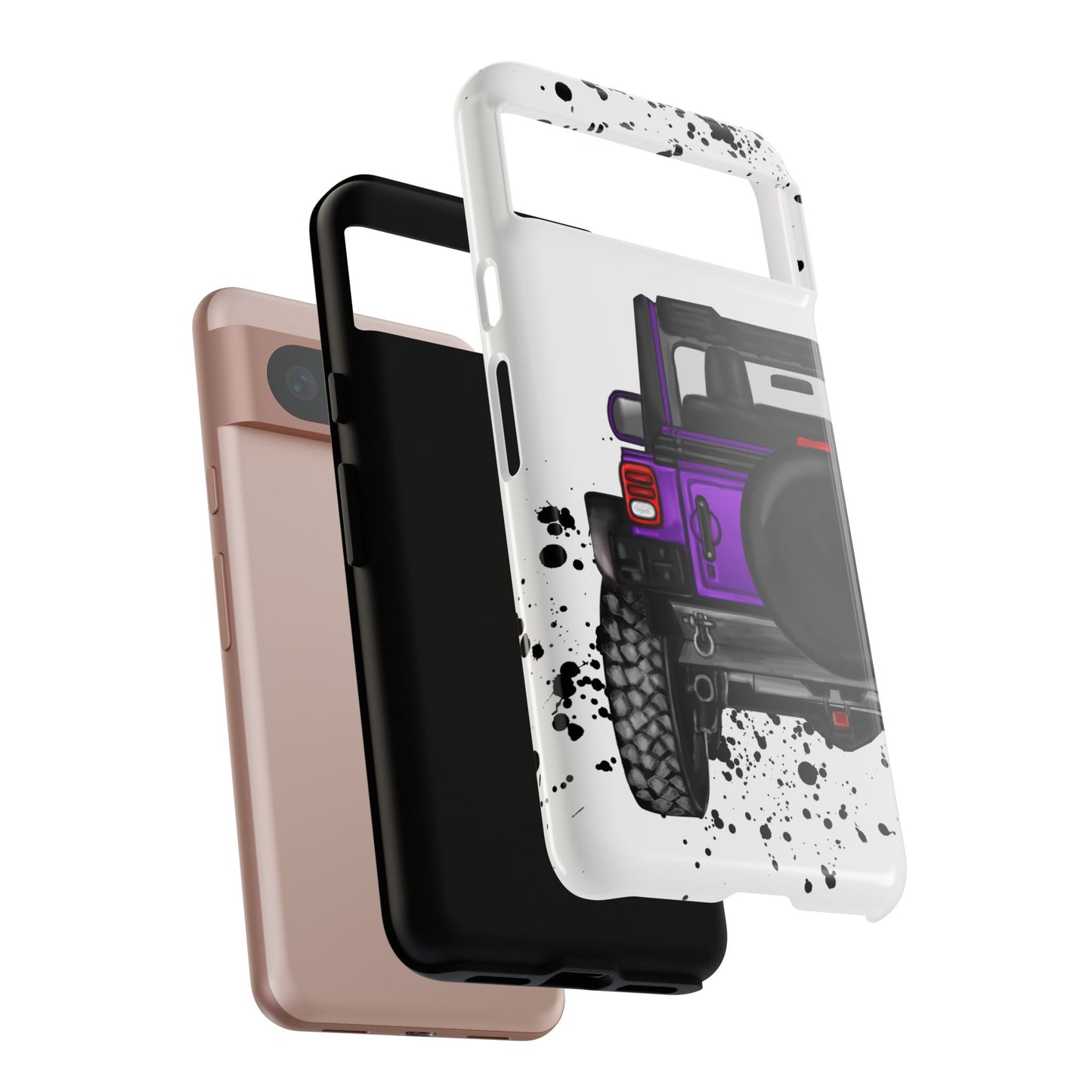 Off Road Life Purple Protective Case for Iphone, Google and Samsung