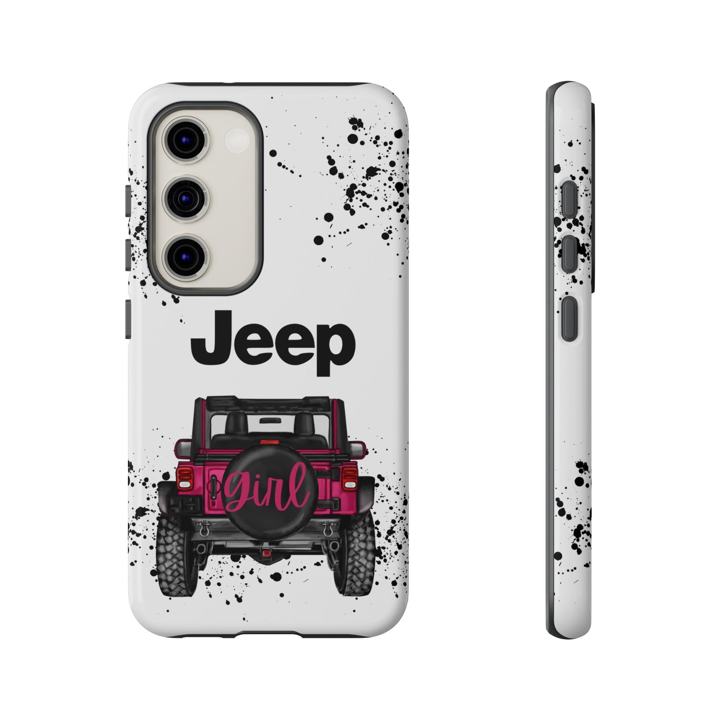 Off Road Girl Red Protective Case for Iphone, Google and Samsung Phones
