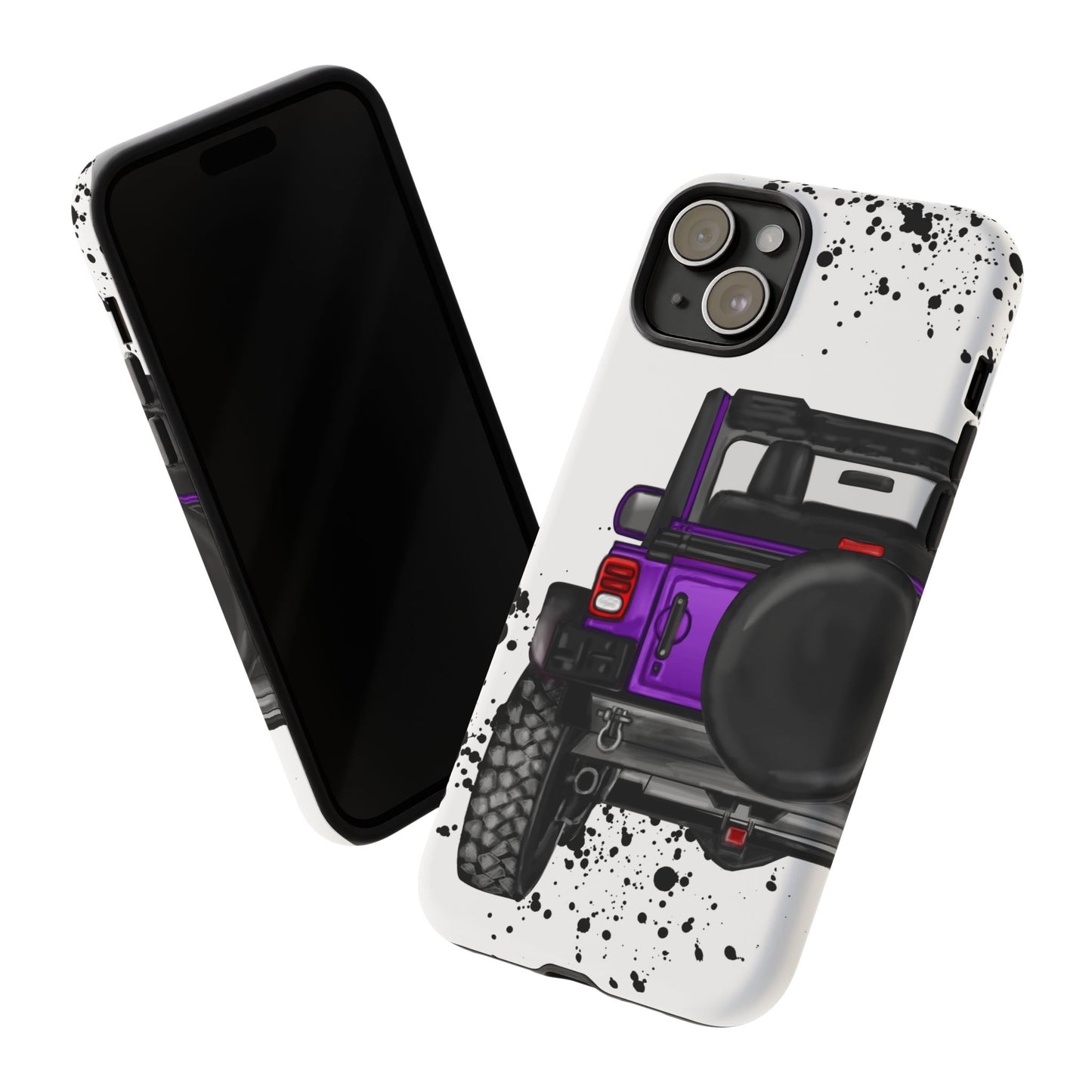 Off Road Life Purple Protective Case for Iphone, Google and Samsung