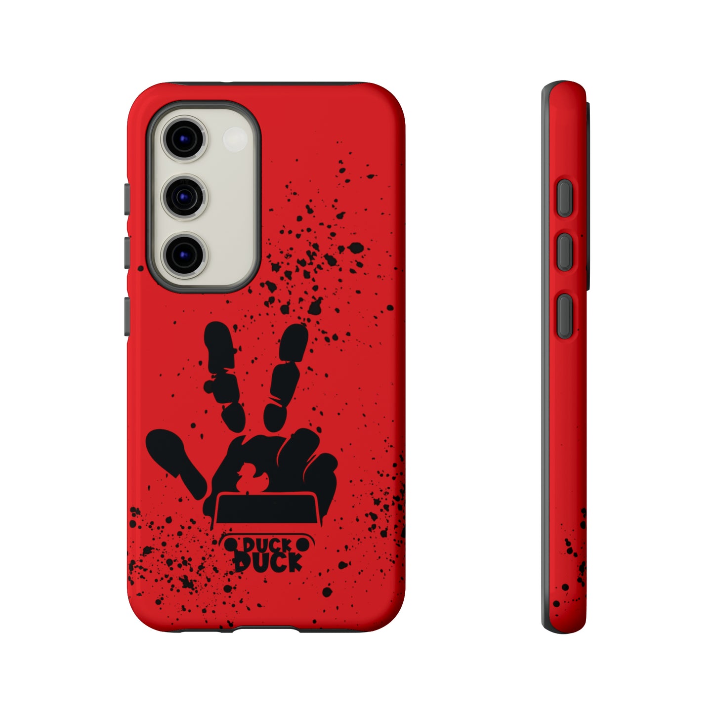 Duck Duck Red Protective Phone Case for IPhone, Samsung and Google Phones