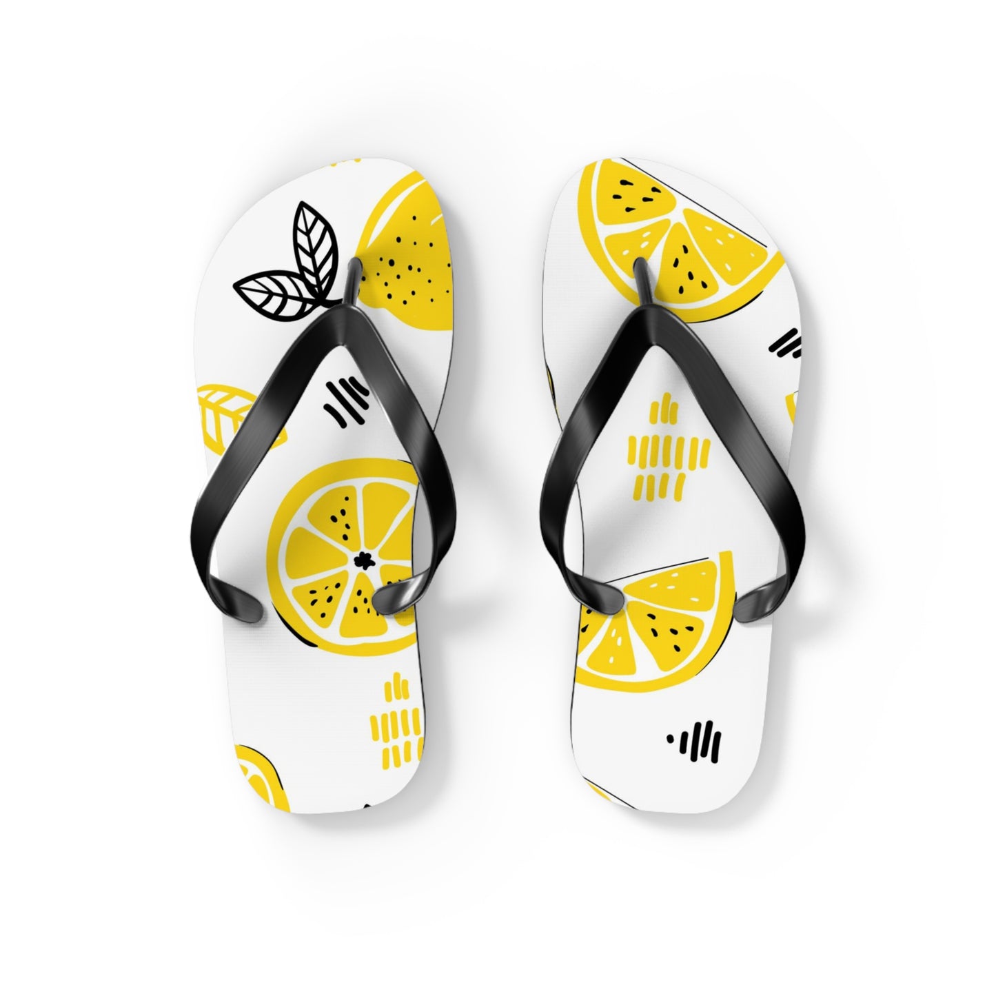 Lemon Love  Summer Flip Flops