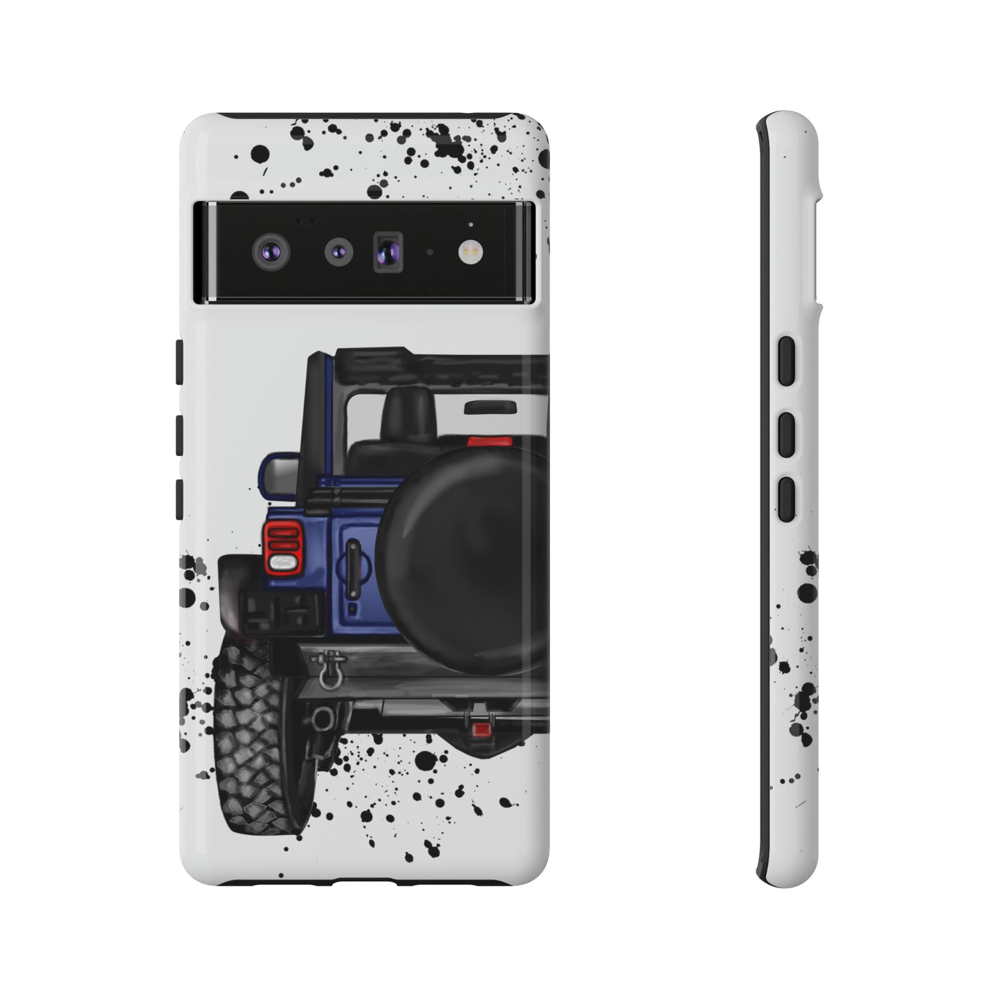 Off Road Life Dark Blue Protective Case for Iphone, Google and Samsung