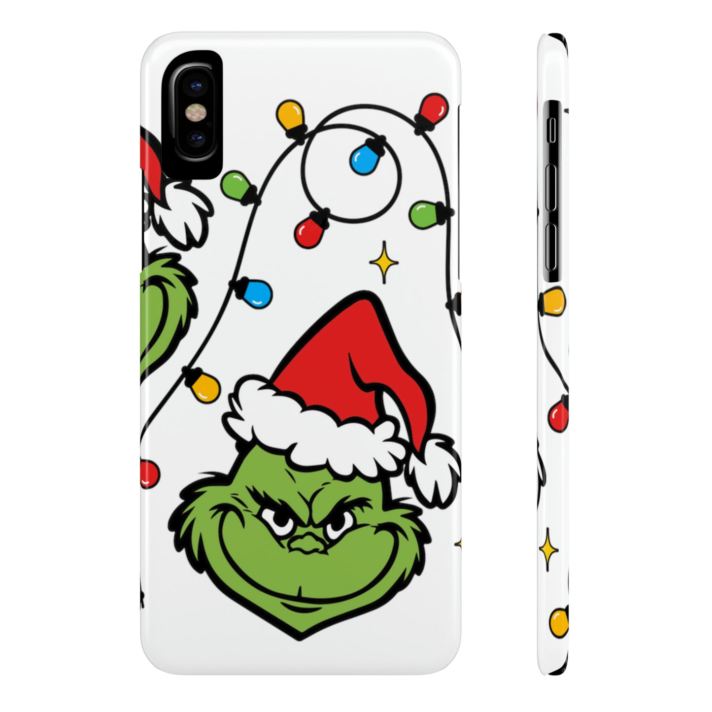 Grinchmas Lights Slim Phone Case for Iphone