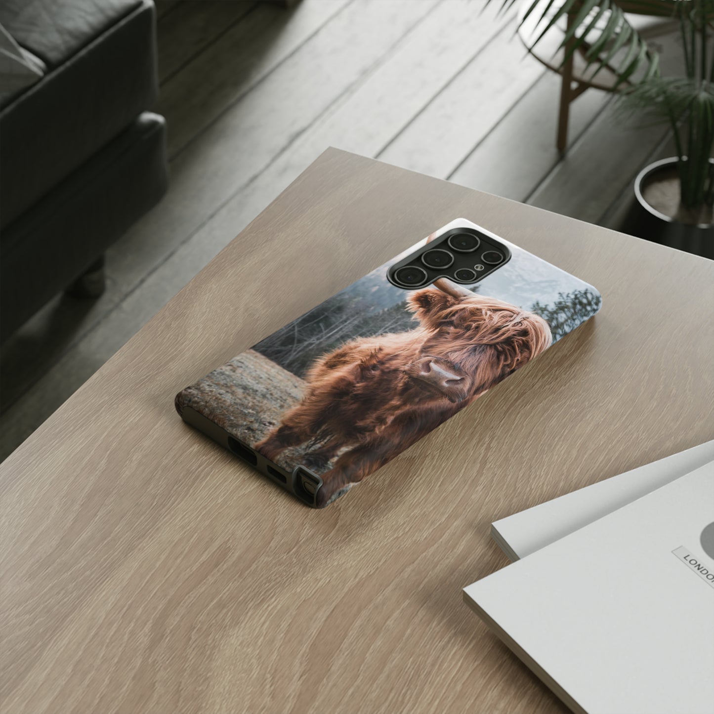 Highland Cow Phone Case for Iphone, Samsung and Google phones