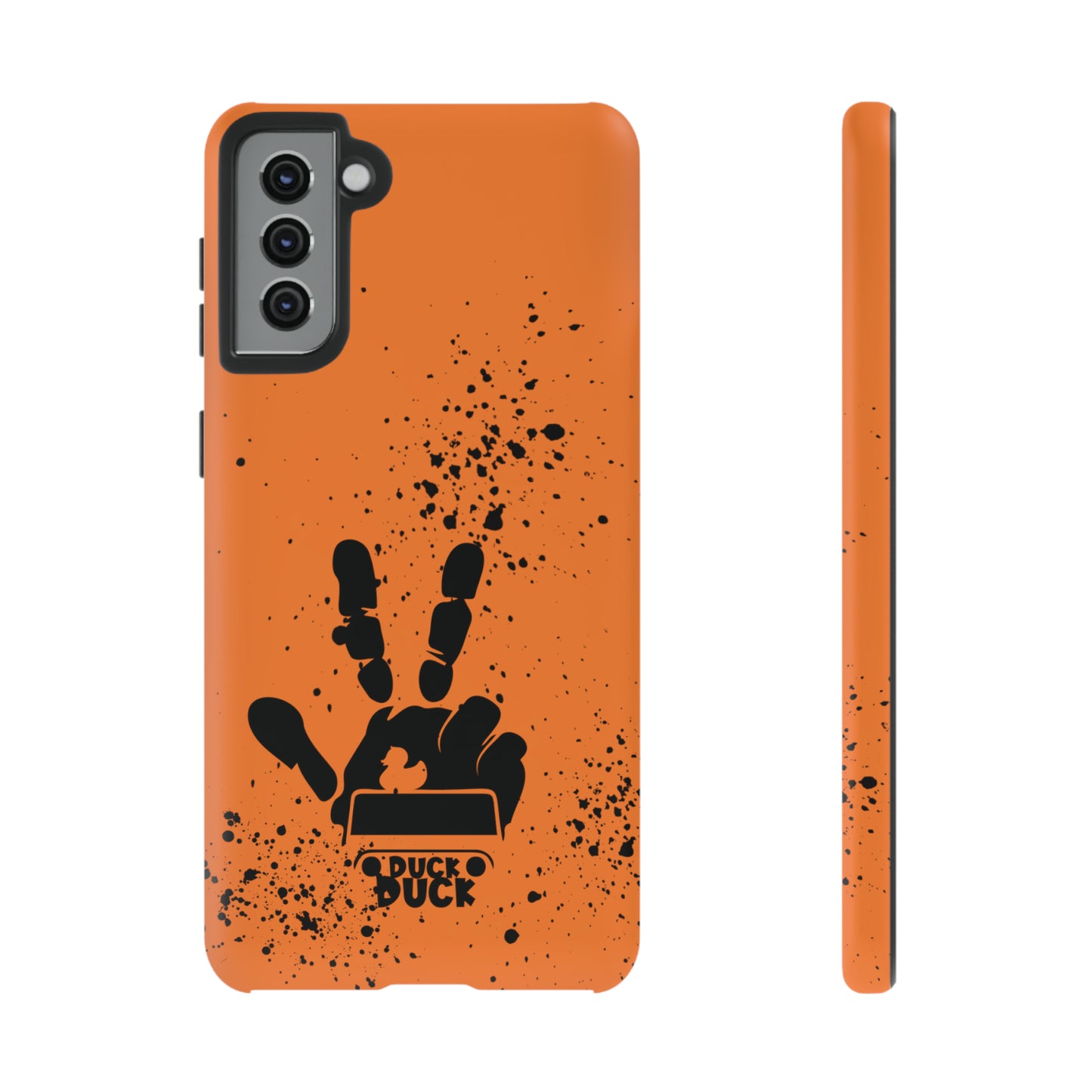 Duck Duck Orange Protective Phone Case for IPhone, Samsung and Google Phones