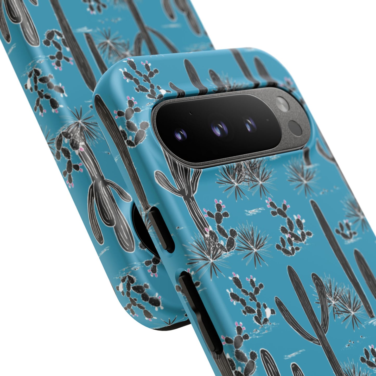 Turquoise Cactus Love Phone Case