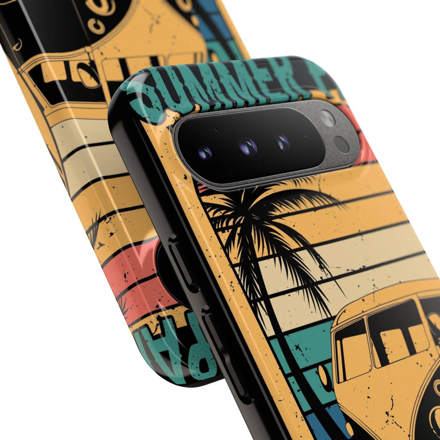 Retro Van Surf Summer Protective Phone Case