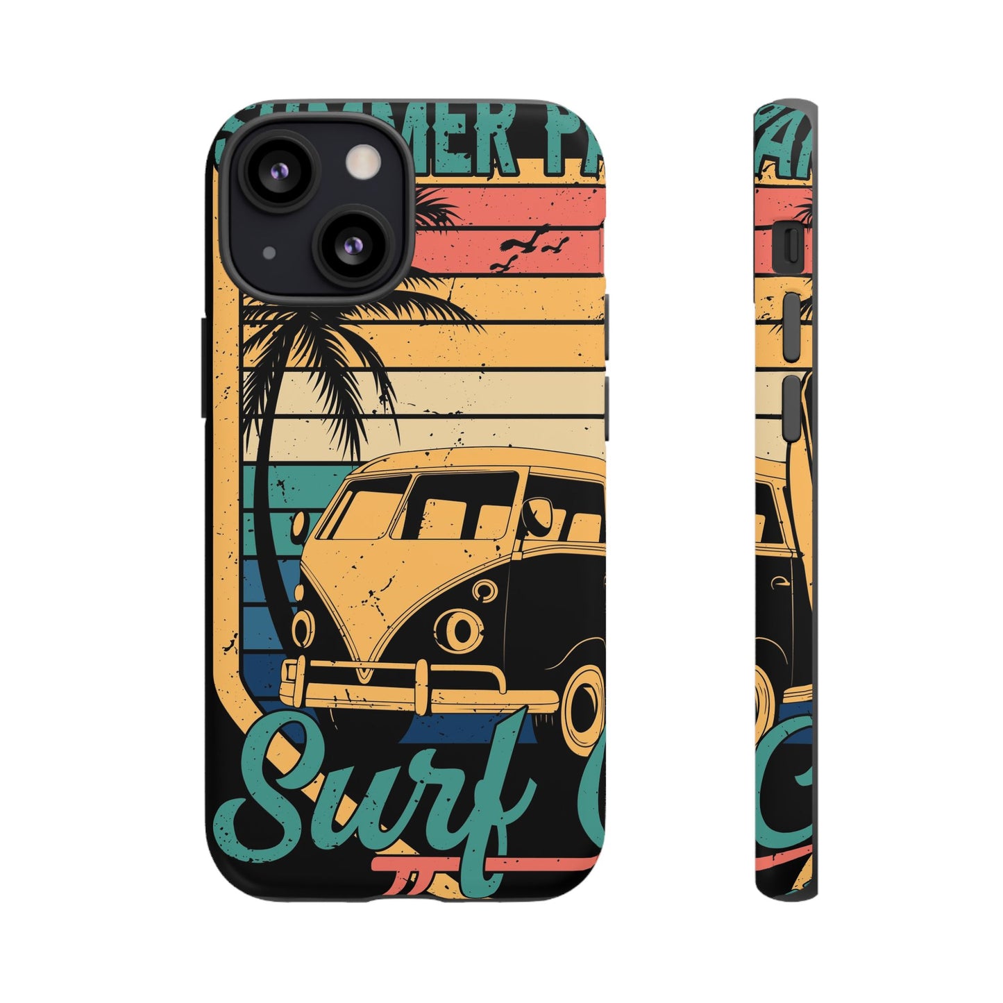 Retro Van Surf Summer Protective Phone Case