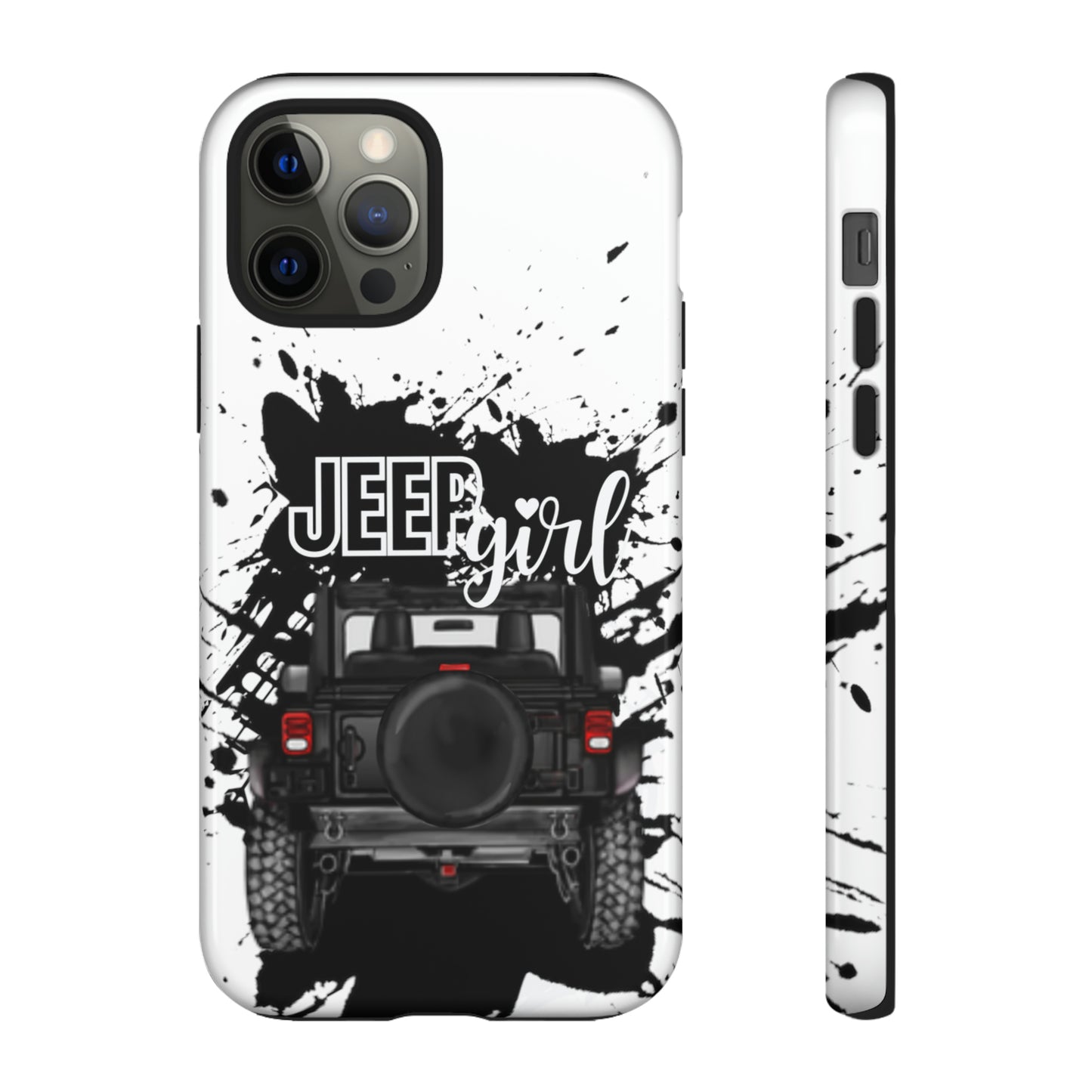 Off Road Girl Black Tough Cases