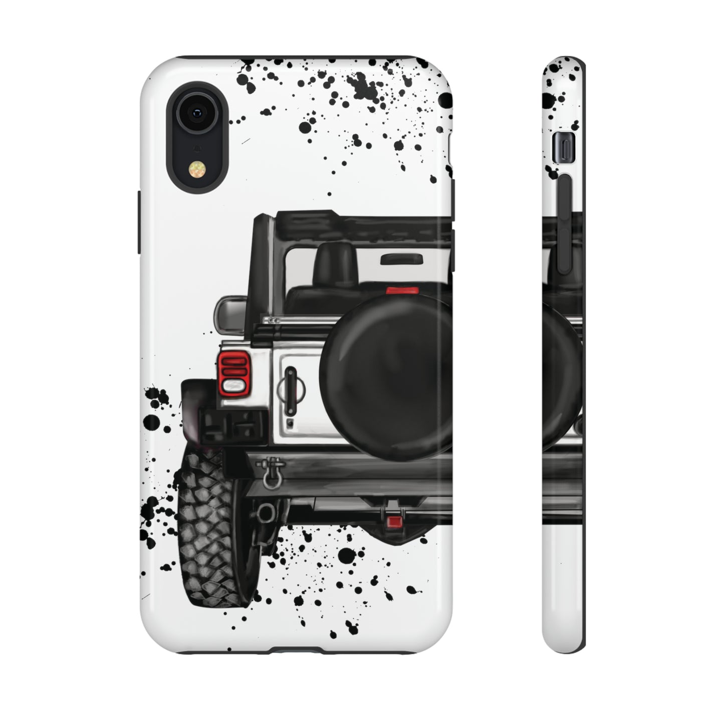 Off Road Life White Protective Case for Iphone, Google and Samsung