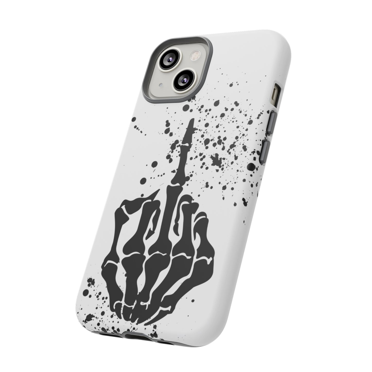 Skeleton, Finger Protective Case for Iphone, a Google and Samsung phones