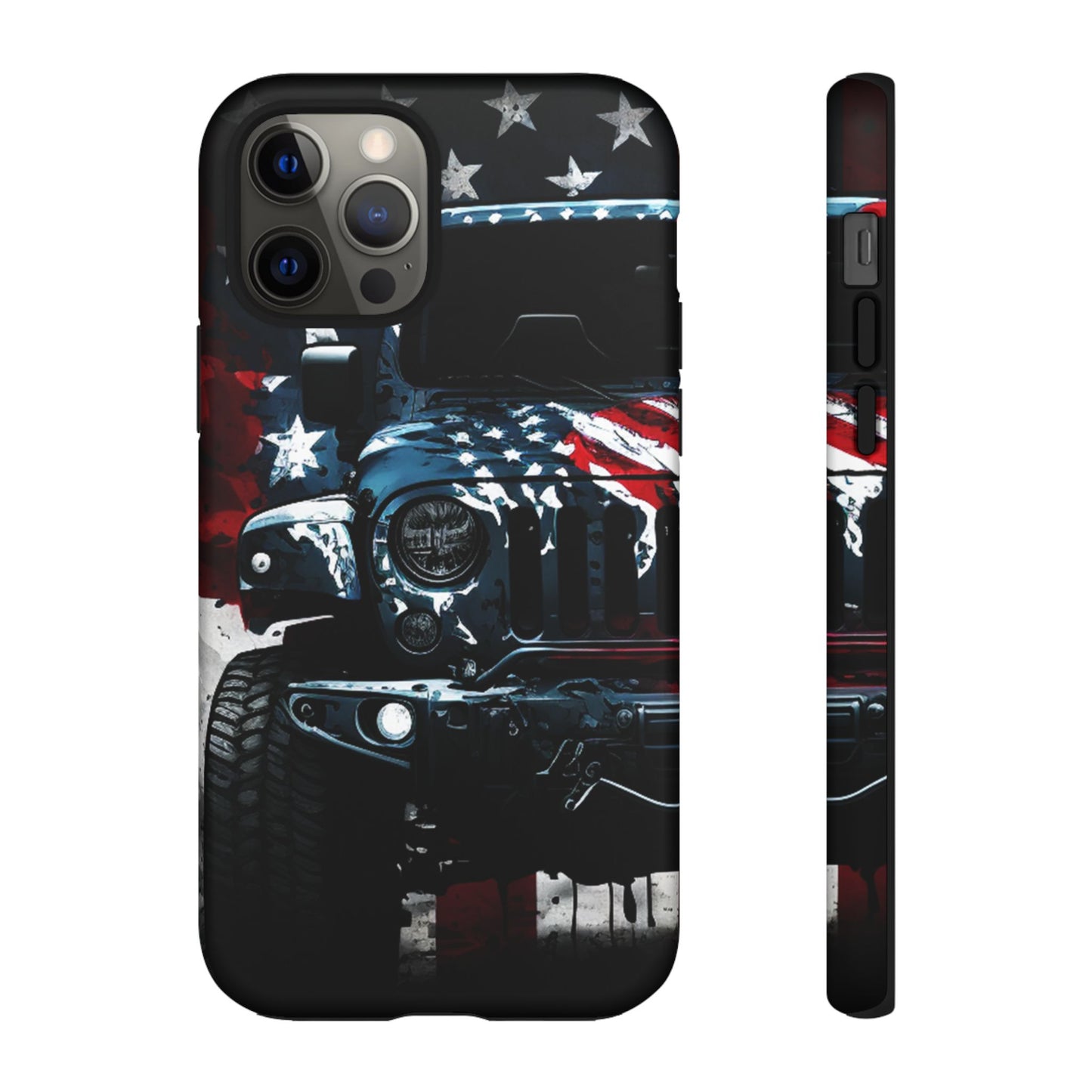 Off Roading Patriotic Protective Drop Proof Case Iphone, Samsung and Google phones
