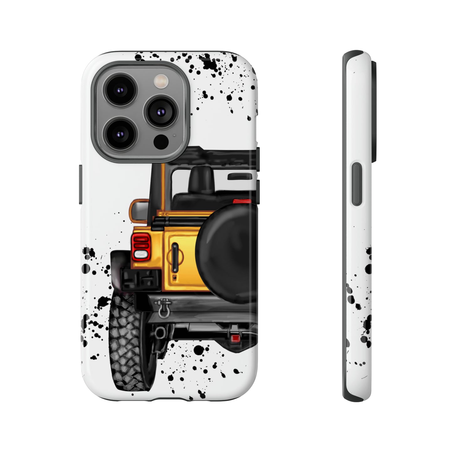 Off Road Life Yellow Protective Case for Iphone, Google and Samsung