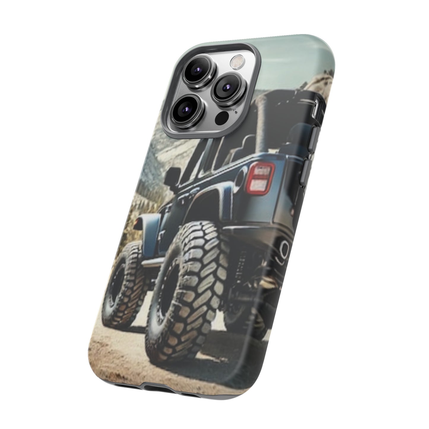 Blue Jeep Protective Phone Case