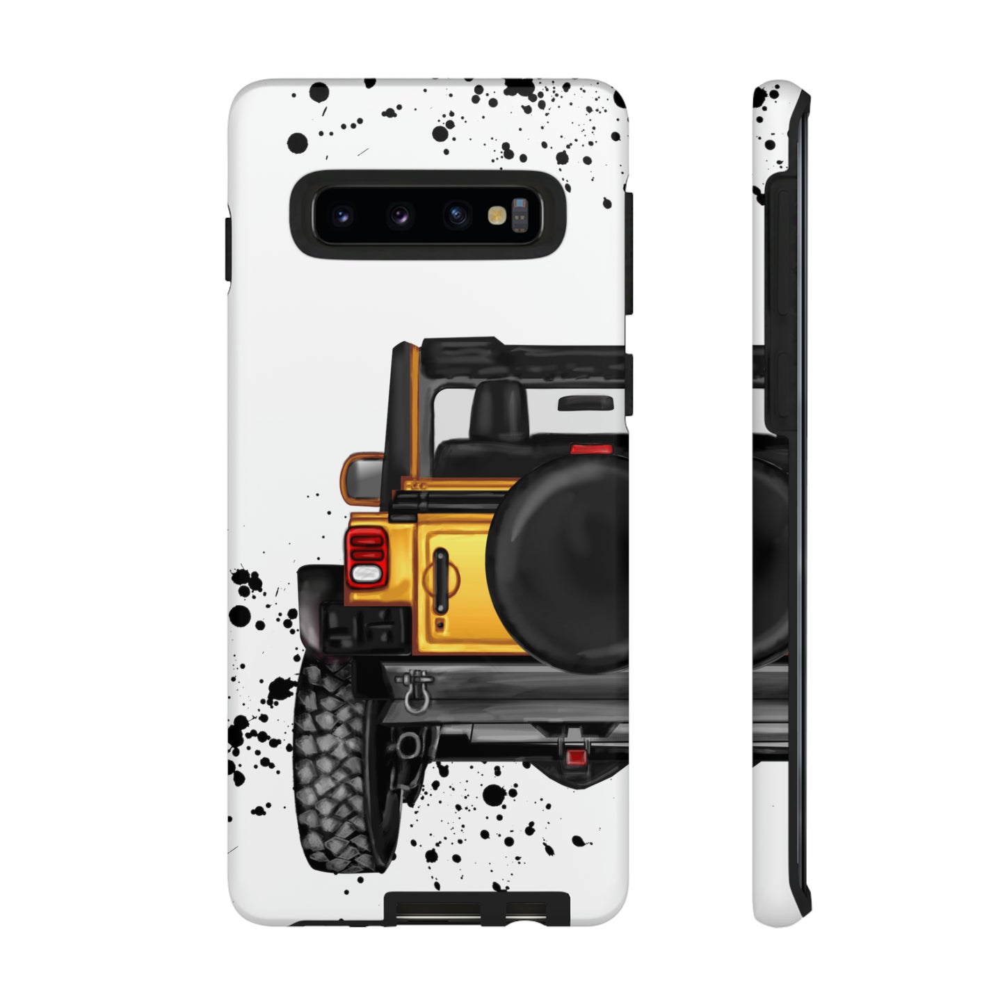 Off Road Life Yellow Protective Case for Iphone, Google and Samsung