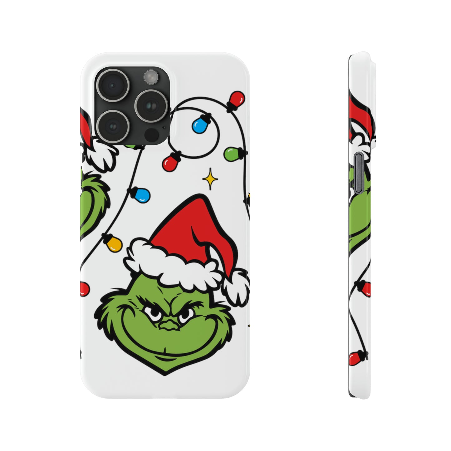 Grinchmas Lights Slim Phone Case for Iphone