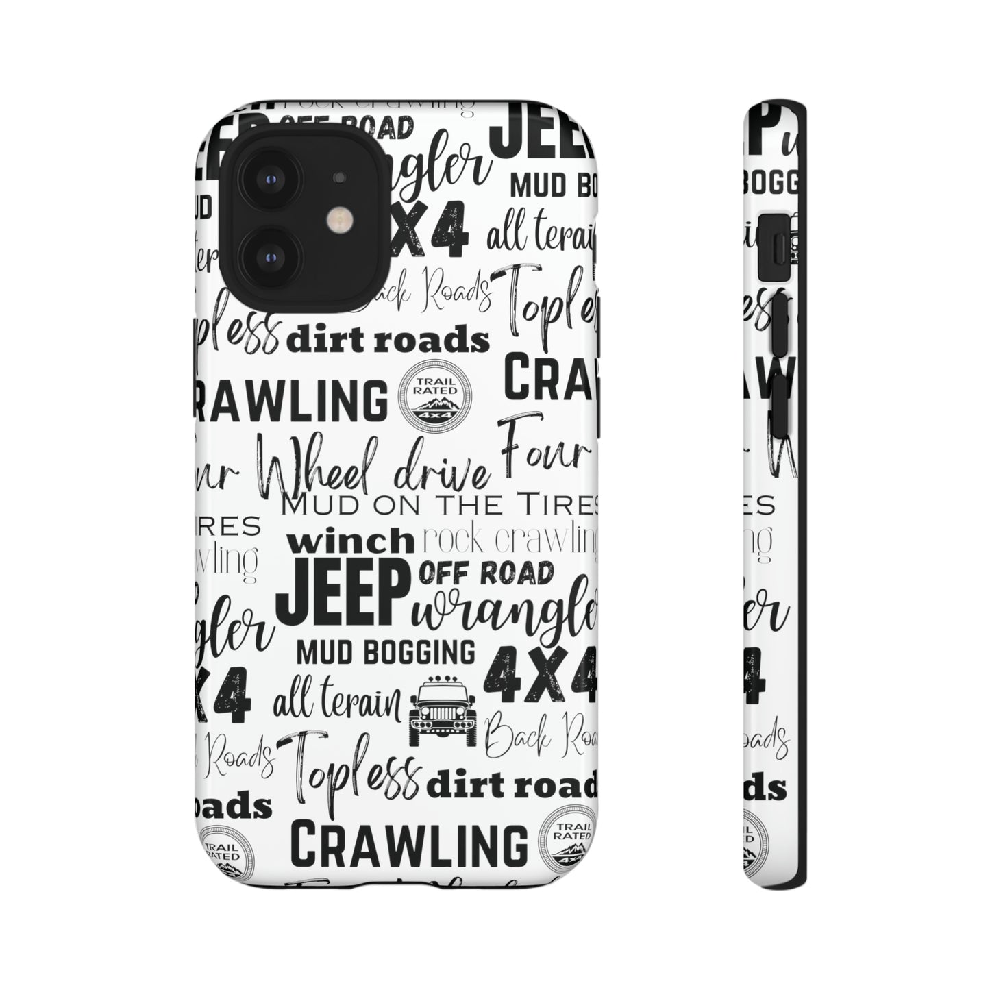 Off Road Subway Art Protective Phone Case for Iphone, Samsung and Google Phones