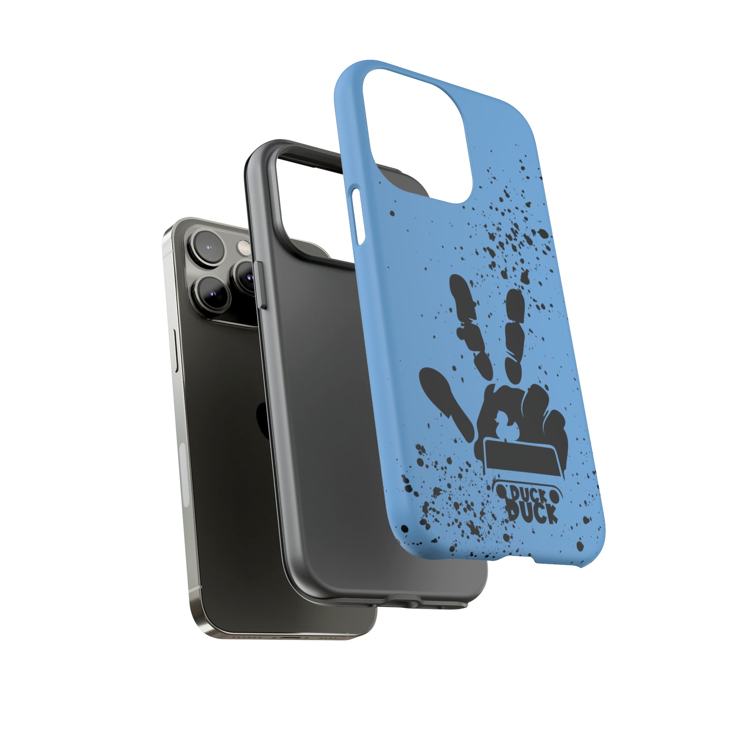 Duck Duck Blue Protective Phone Case for IPhone, Samsung and Google Phones