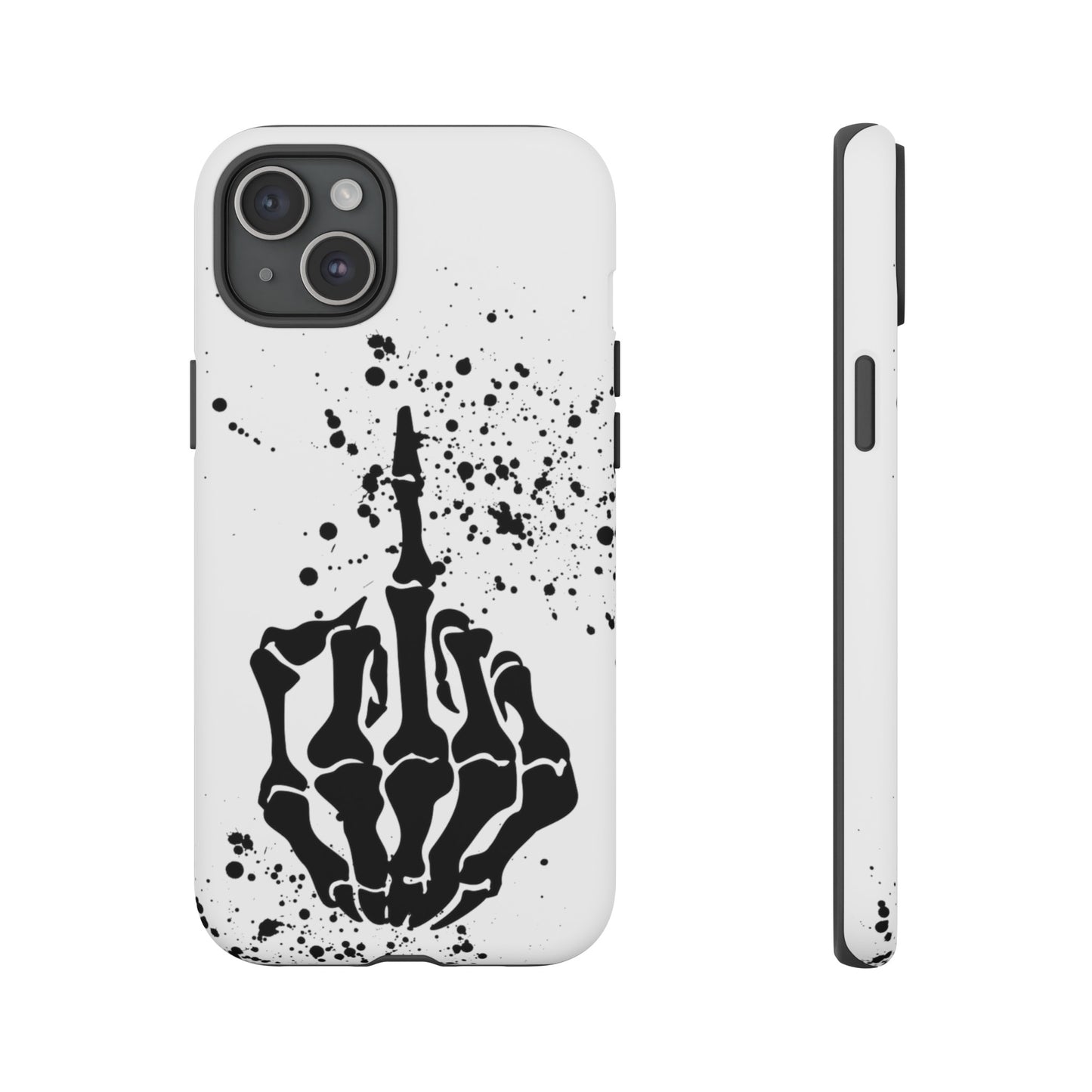 Skeleton, Finger Protective Case for Iphone, a Google and Samsung phones