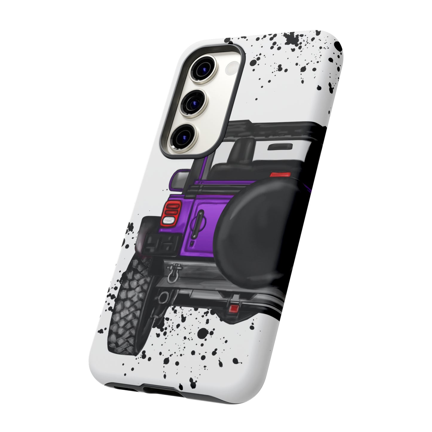 Off Road Life Purple Protective Case for Iphone, Google and Samsung