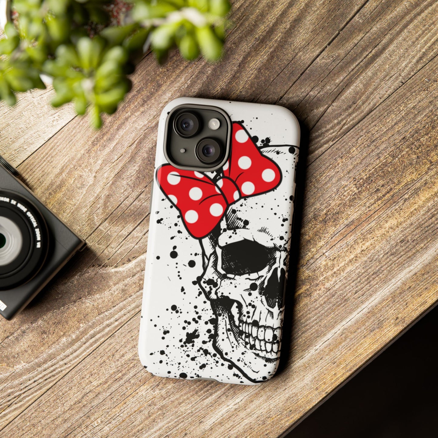 Disney Bow Skull Phone Case