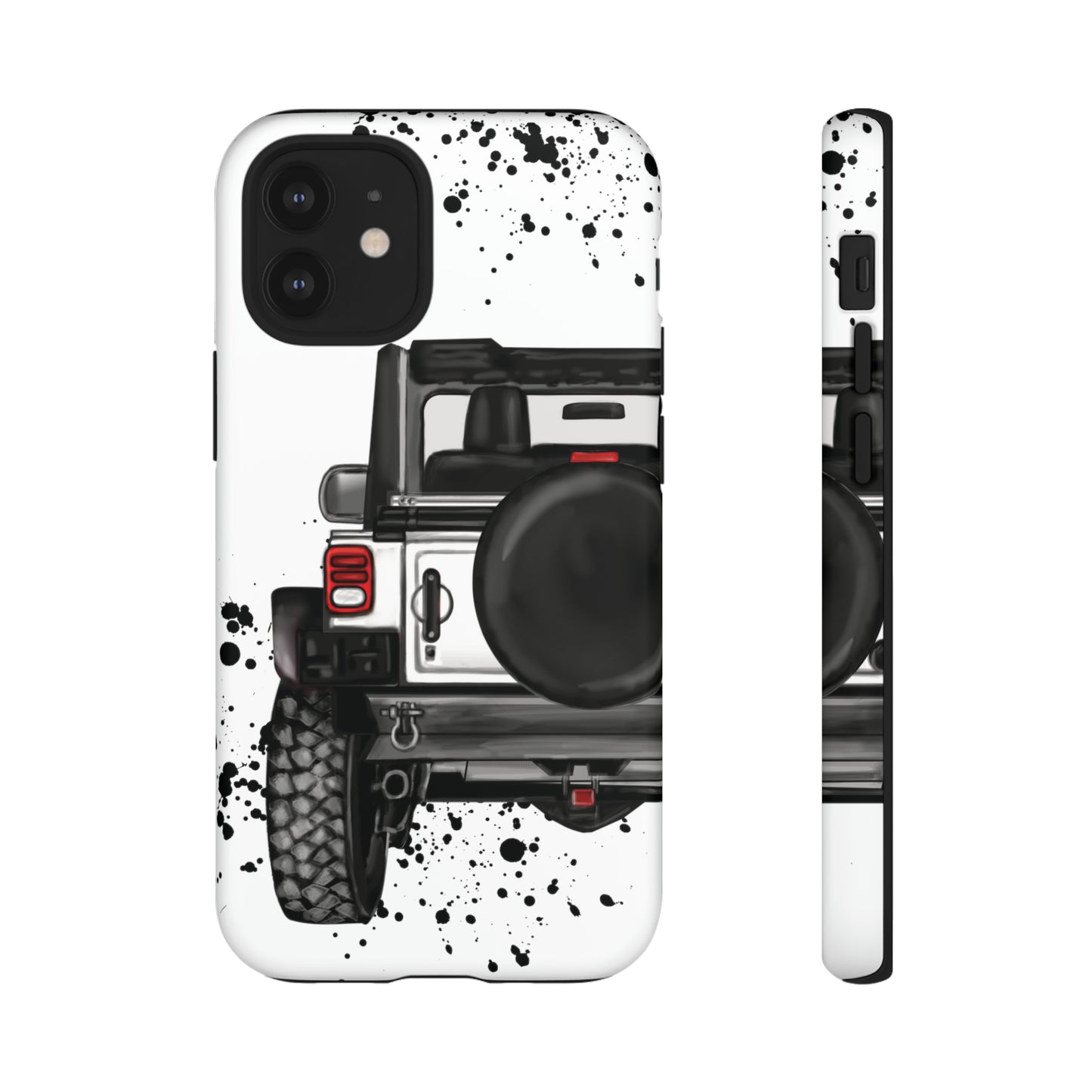 Off Road Life White Protective Case for Iphone, Google and Samsung