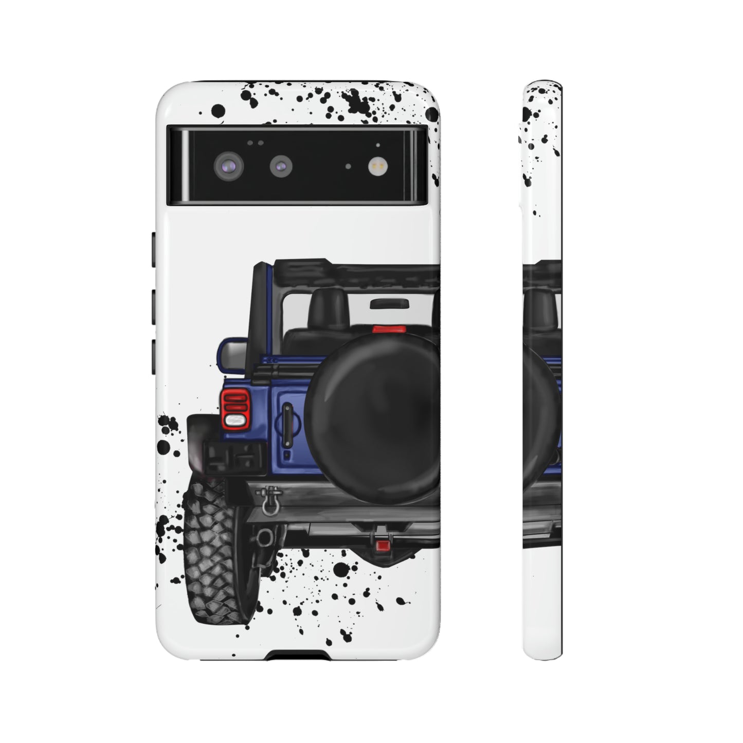 Off Road Life Dark Blue Protective Case for Iphone, Google and Samsung