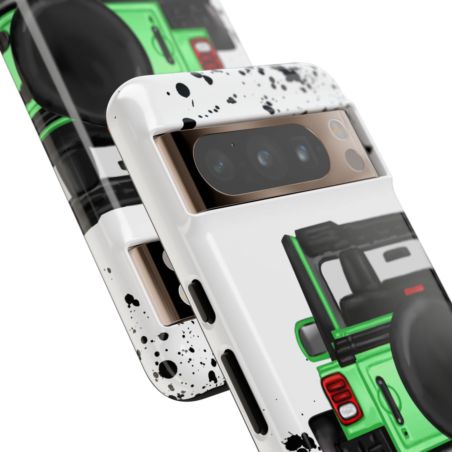 Off Road Life Green Protective Case for Iphone, Google and Samsung