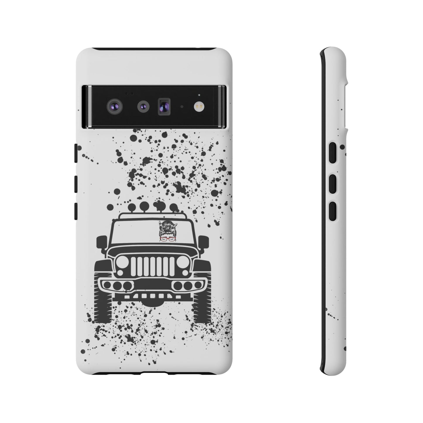 Off Road Girl with Glasses Tough Cases