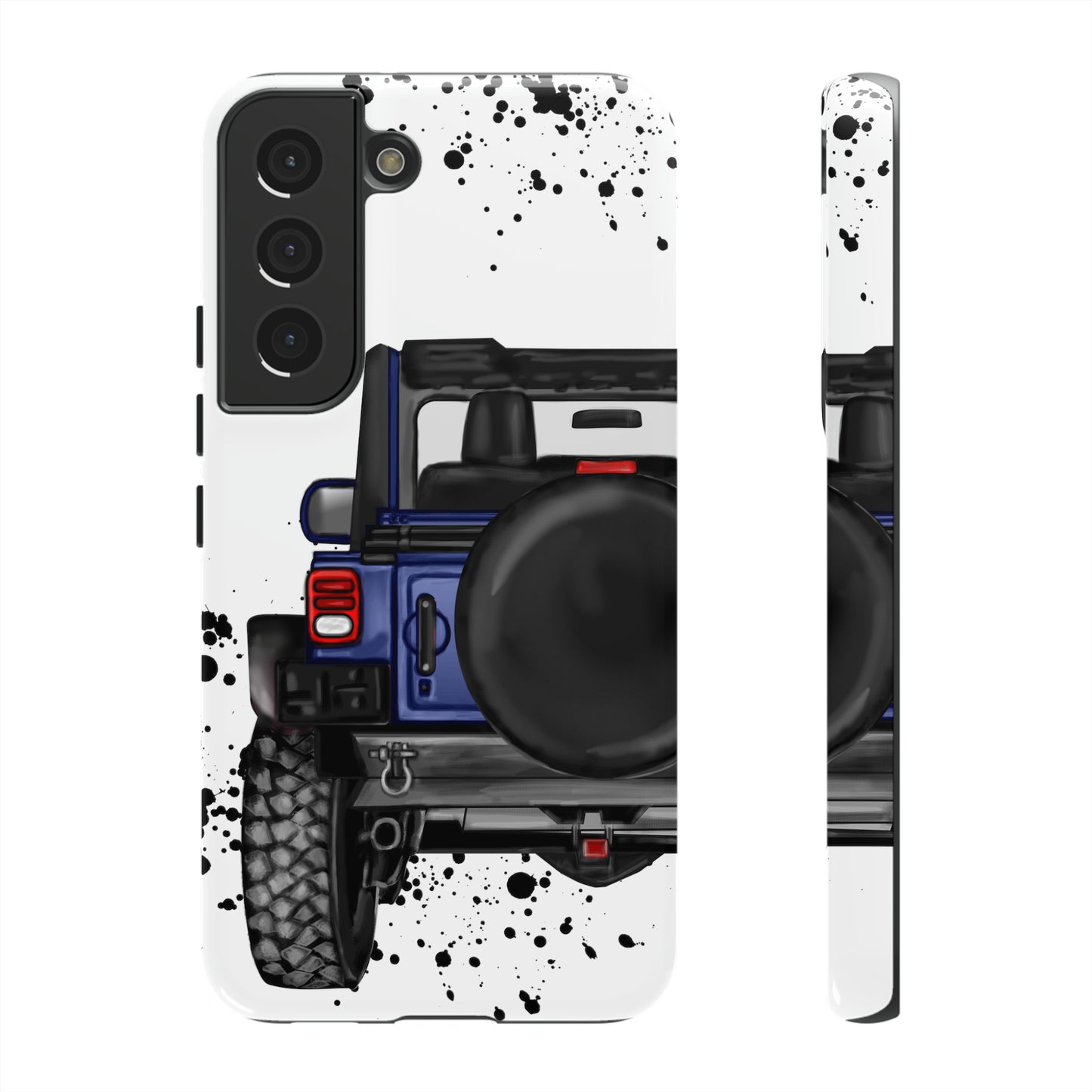 Off Road Life Dark Blue Protective Case for Iphone, Google and Samsung